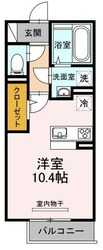 グレイス西崎の物件間取画像